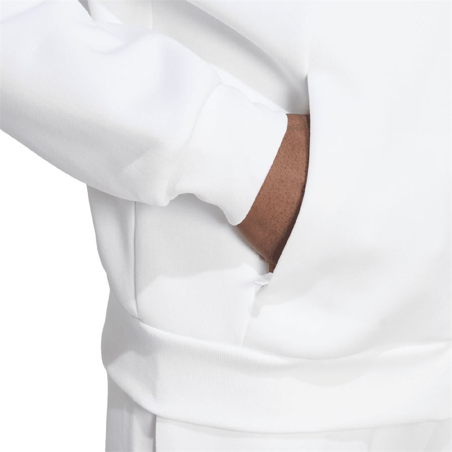 Felpa 3 Stripes con cappuccio e zip intera da uomo Adidas | JX5249X